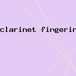 clarinet fingering chart