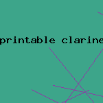printable clarinet fingering chart