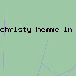 christy hemme in playboy