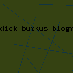 dick butkus biography