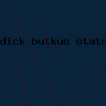 dick butkus stats