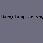 itchy bump on vagina