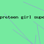 preteen girl supermodel